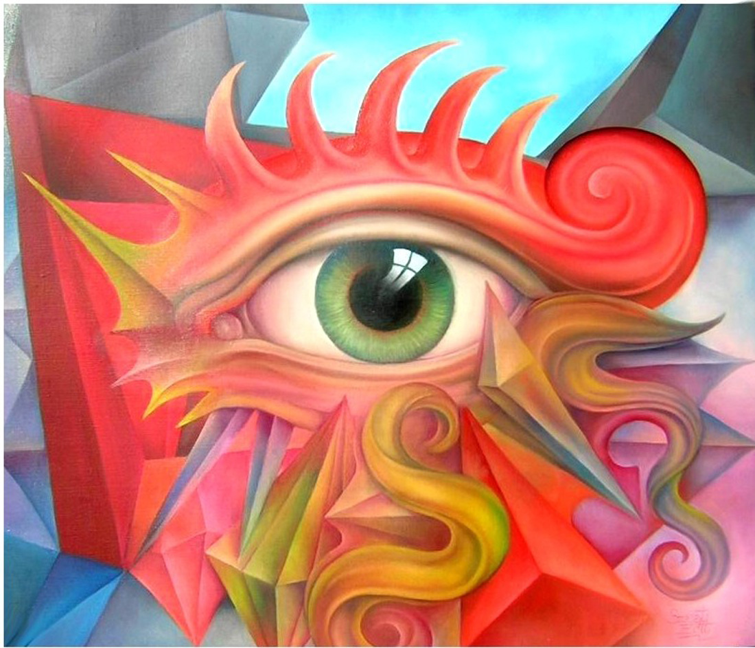 119 Magikus szem 60x70cm